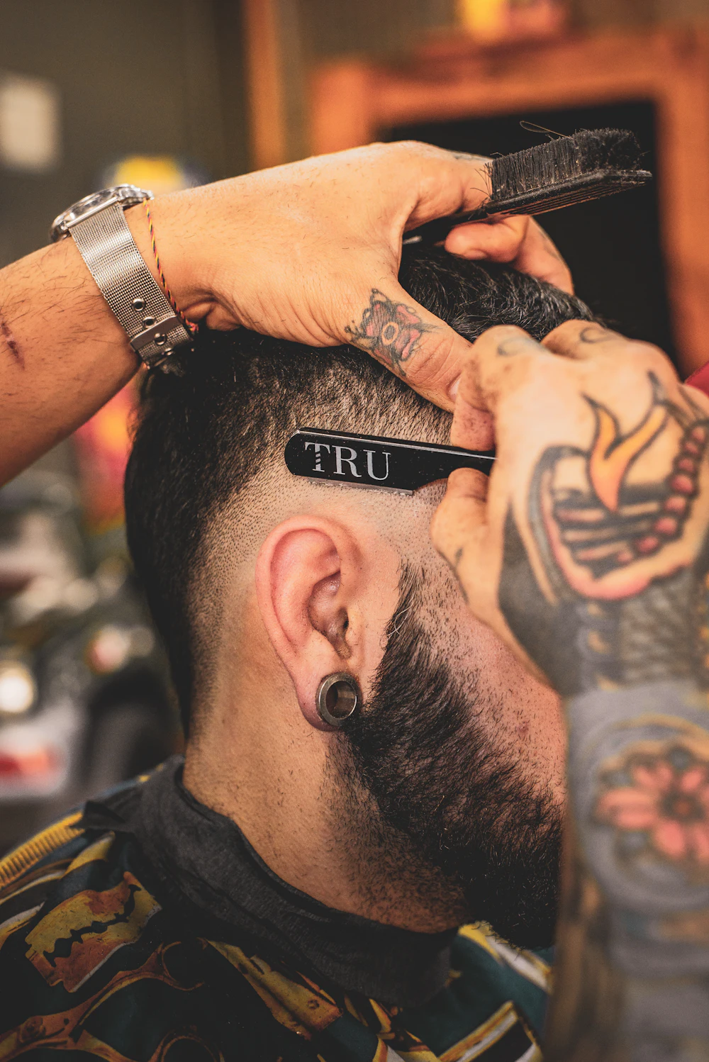 Detailaufnahme eines Fades