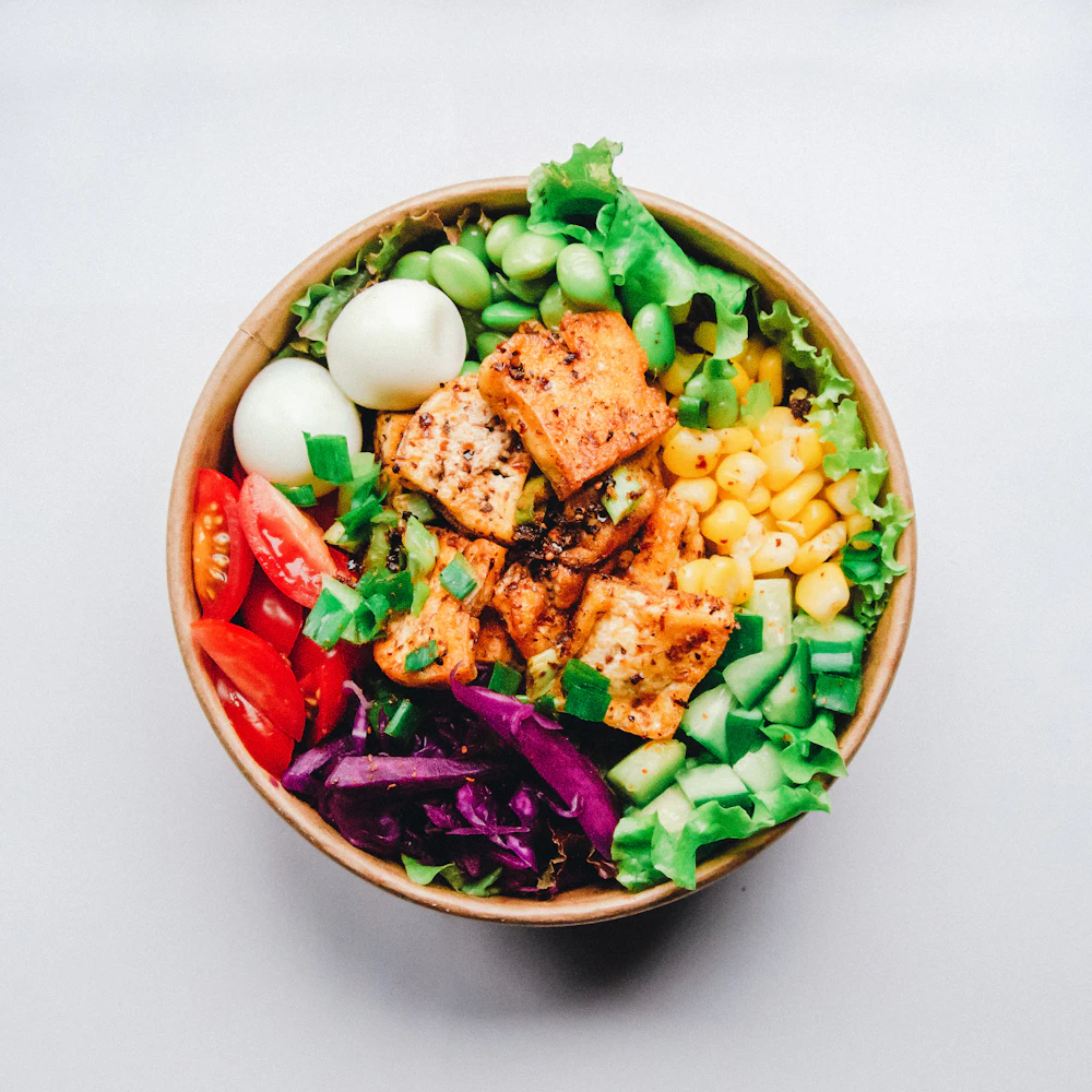 Frische Bowl mit Gemüse